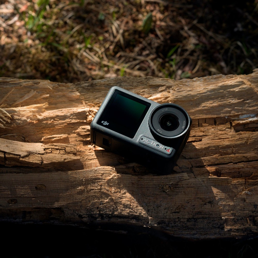 DJI Osmo Action 4 4K Action Camera Standard Bundle with 64G Card 2 Extra Batter