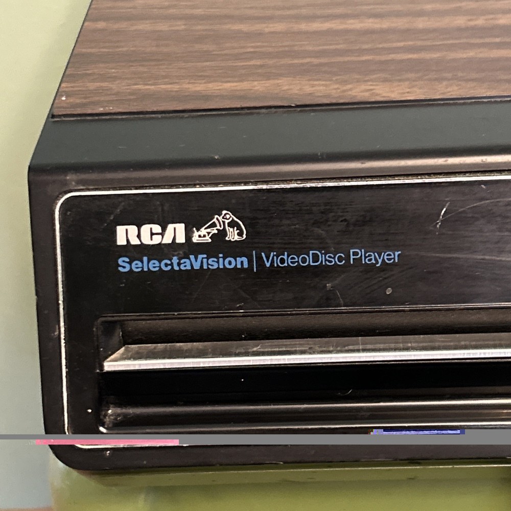 Vintage RCA Selectavision Video Disc Player Model SFT 100 W