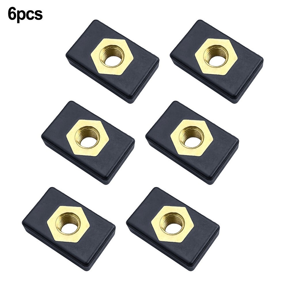 Sliding Nut Copper Nuts Hardware Mount M6 Thread Side Mount Track Rail