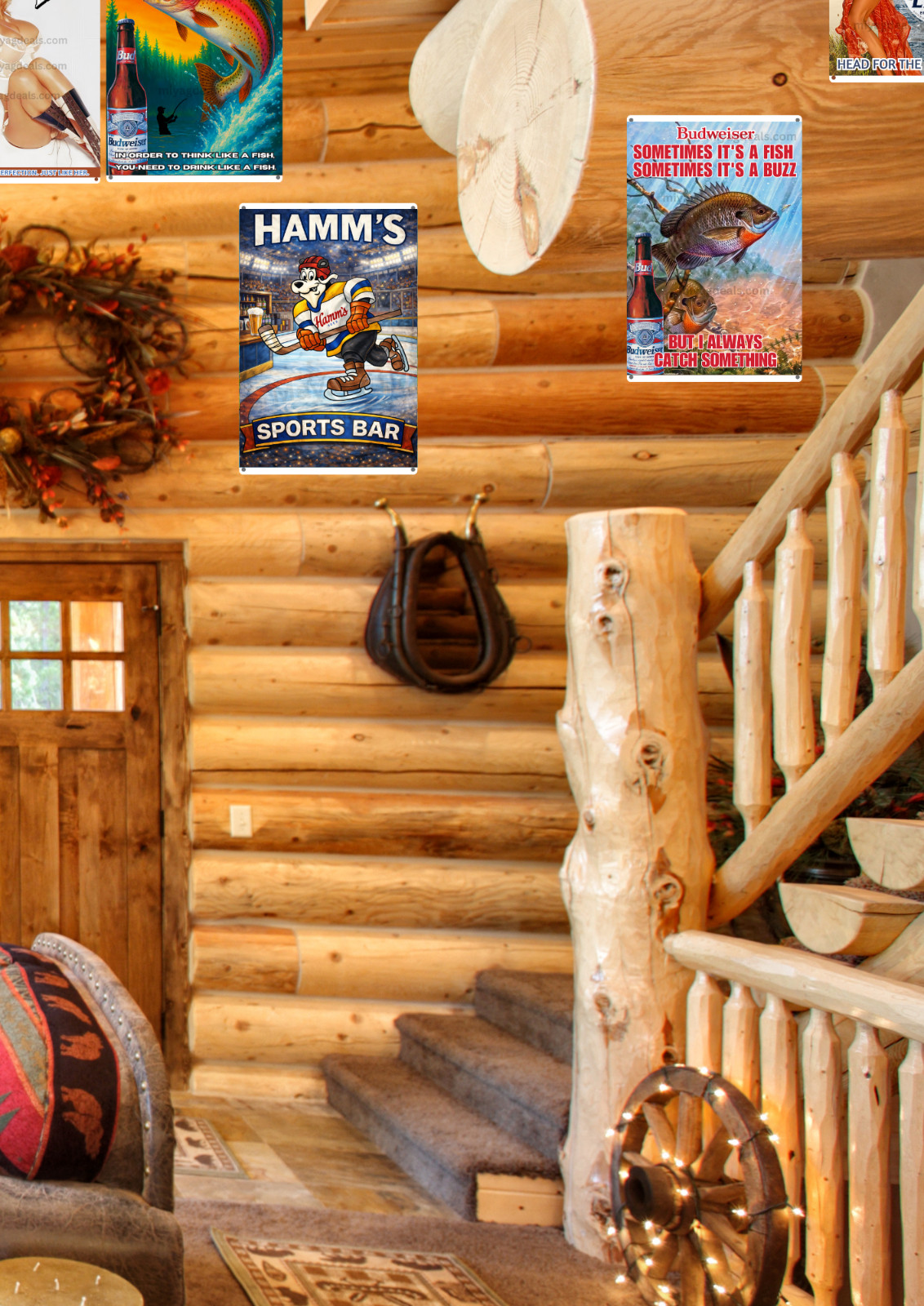 Yuengling Black & Tan Sydney Sweeney Metal Sign Bar Man Cave Wall Decor Read Des