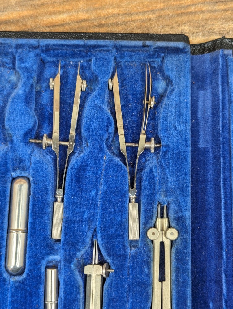 K + E Doric Favorite N 9526 C Protractor Set - Incomplete