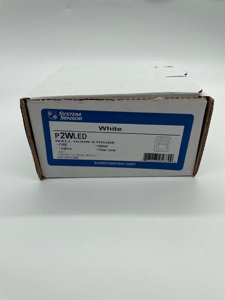 System Sensor P2WLED - Same Day Shipping (SEALED)