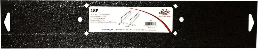 18F Sheet Metal 18" Folding Tool (1Per Pack) , Silver