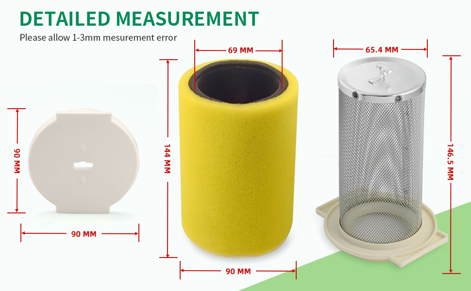 Air Filter & Guide & END CAP For Yamaha Moto-4 250 YFM250 89-91 1YW-14458-01-00