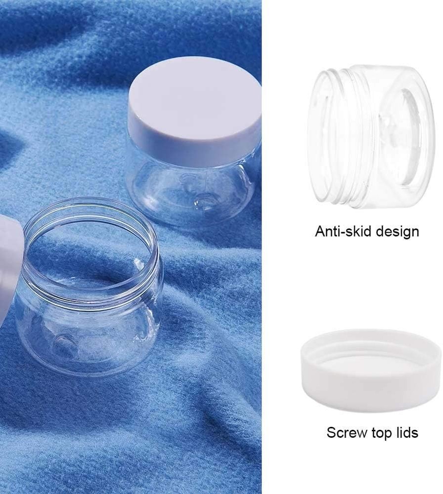 Clear 1oz Cosmetic Storage Containers 24 Pack