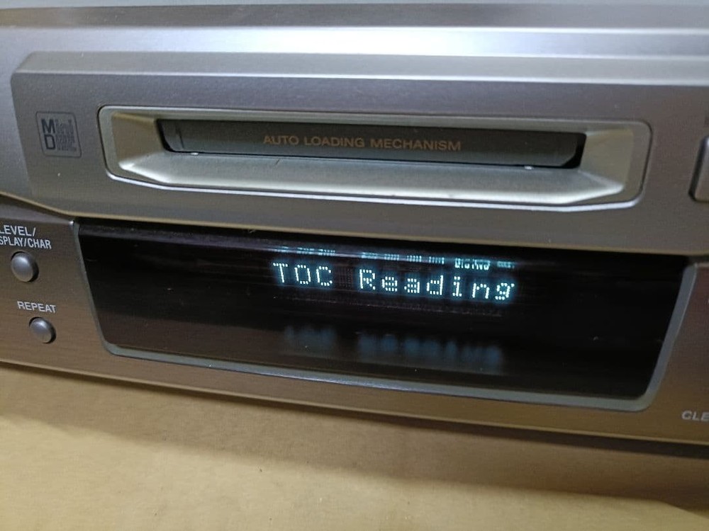 SONY MD Deck MDS-S40 100V Mini Disc Player Recorder #0001