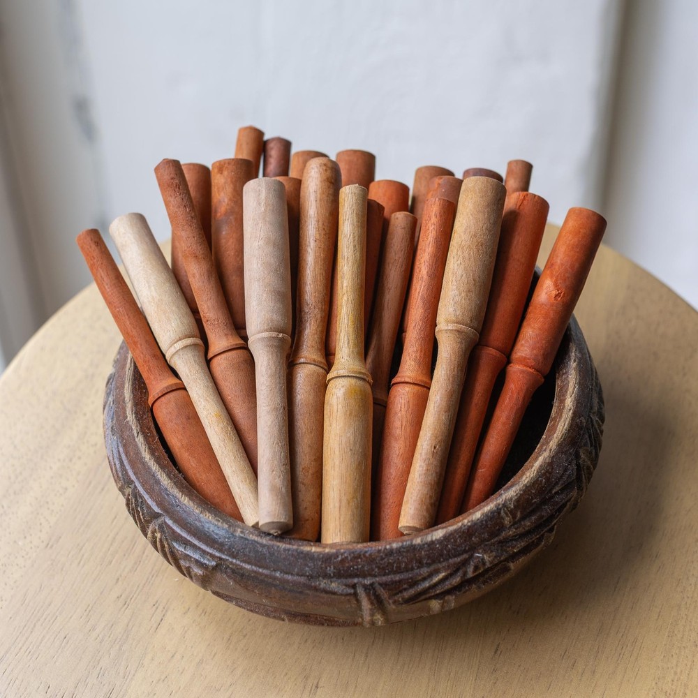 Wood Percussion Guiro 4 inch Sticks - 3 pack