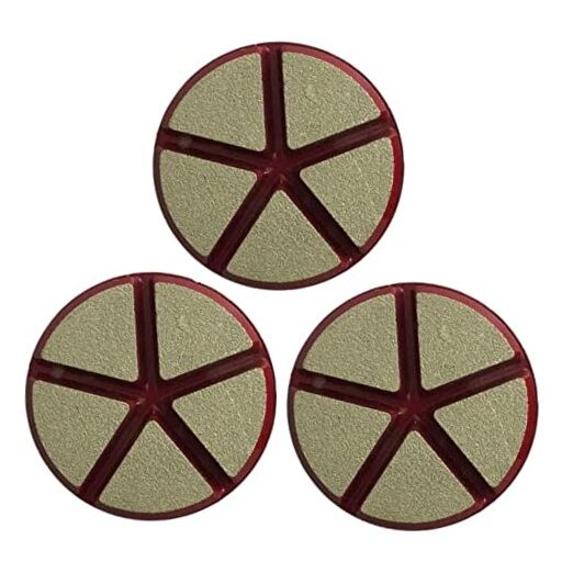 3" Ceramic Transitional Concrete Diamond Grinding Pads, Ceramic Bond #200 Grit