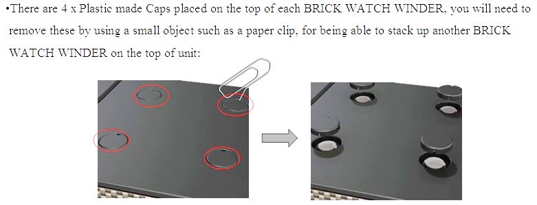 BOXY Brick Dual Automatic Watch Winder System 2E2 -Brilliant!