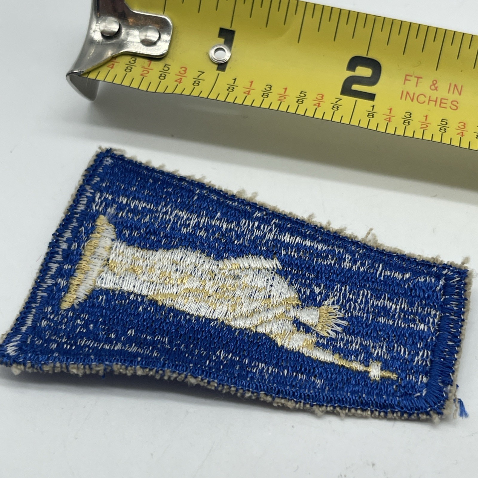 U.S. Military 77th Infantry Division Patch Insignia Lady Liberty Cut Edge