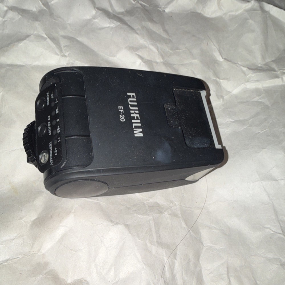 Fujifilm EF-20 Shoe Mount Flash for Digital Camera EV Adjust Test/Ready
