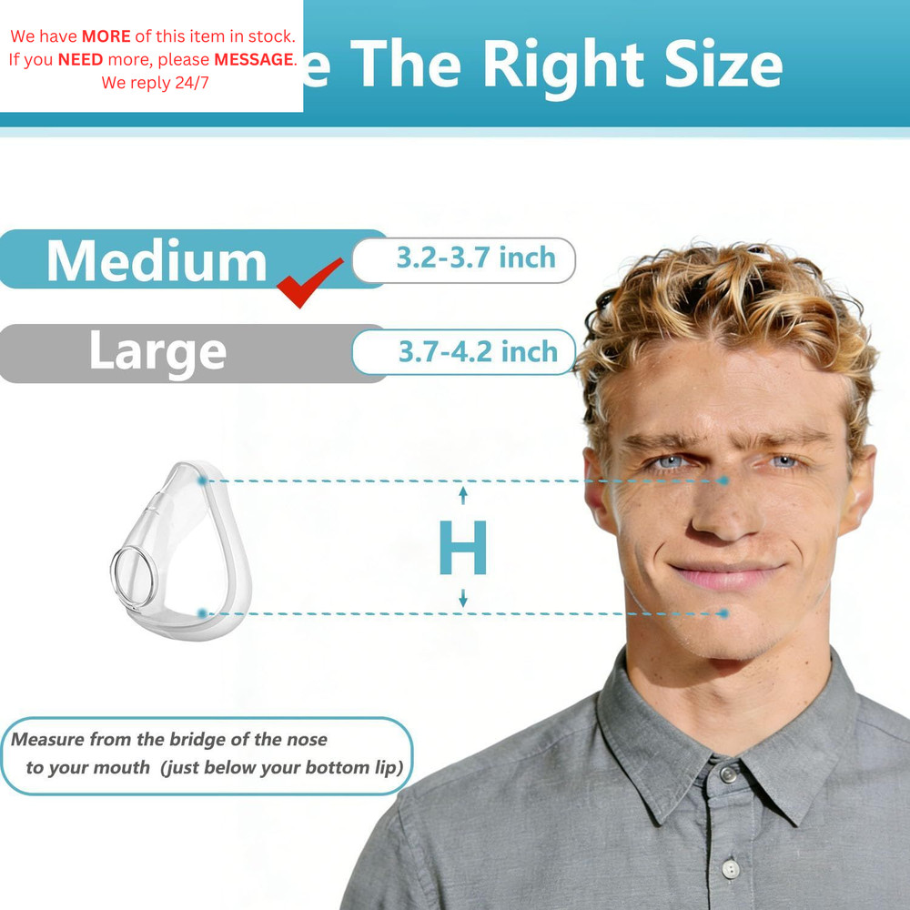Replacement Cushion and Frame, Compatible with Mask Clear/Transparent
