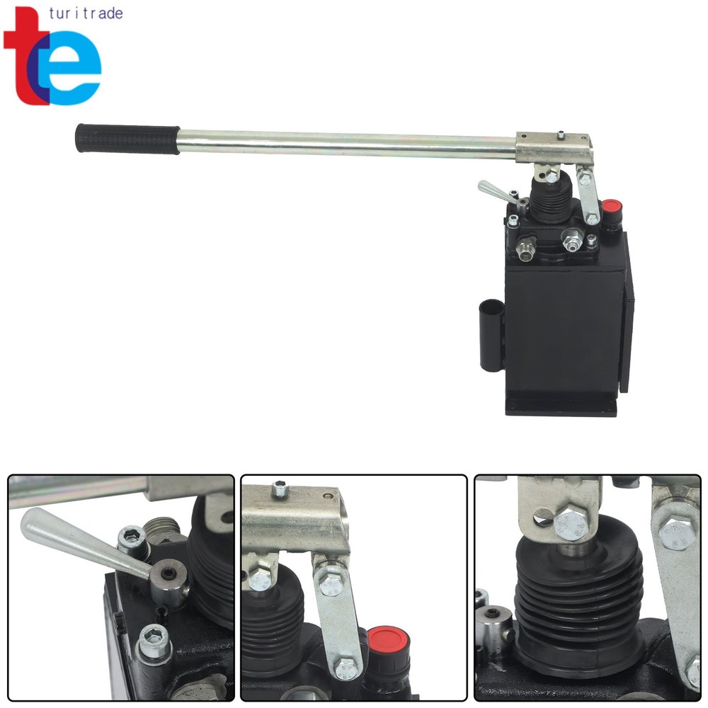 Single Acting Hydraulic Hand Pump 2.7CID With Release Knob Control