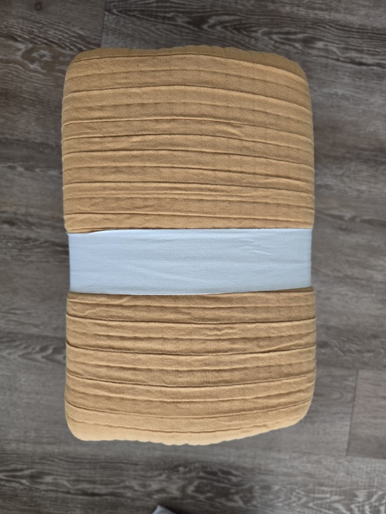 Double Cloth Quilt Mustard King Threshold