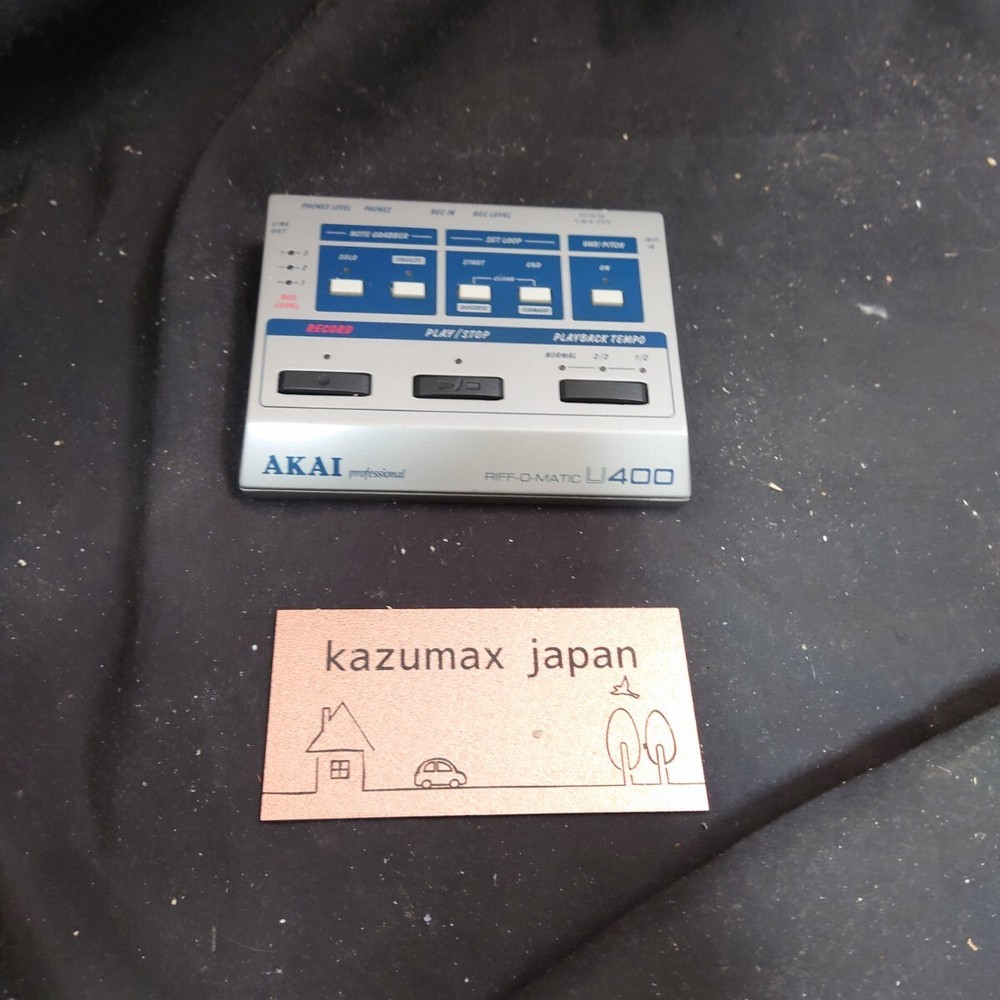 Akai Professional REF-O-MATIC U400 Foot Controller Remote Unit Tested iterm