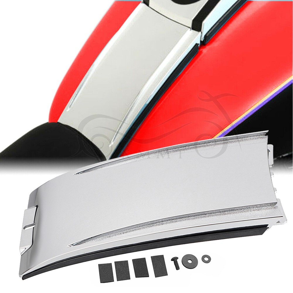 Chrome Lower Dash Extension Panel For Harley Softail Fatboy Deluxe FLSTN 2000-17