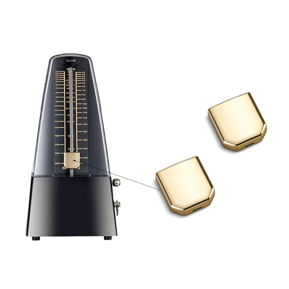 2x Metronome Pendulum Pyramid Portable Professional Metronome Mechanical