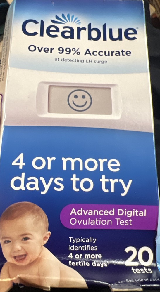 Clearblue Advanced Digital Ovulation Test Kit 20 Tests Exp 1/2027