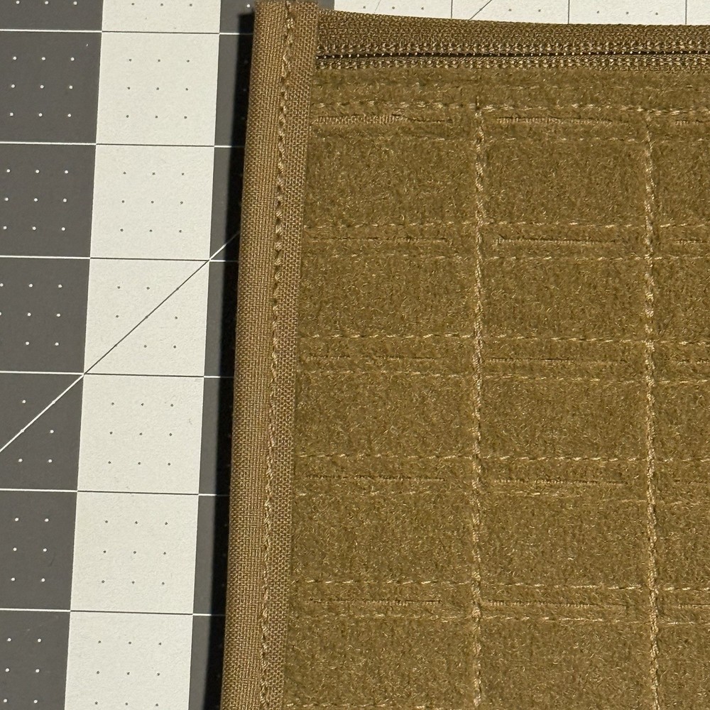 NWOT Mil Spec Monkey/Tactical Tailor Large Patch Panel Laminate - Coyote Brown