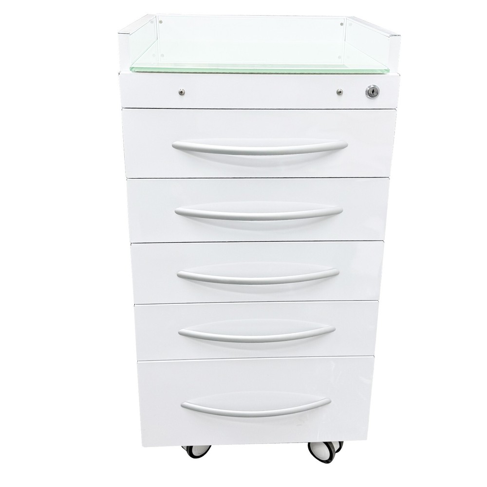 17.7"*15.7" Versatile ABS-Structured Office Side Cabinet Home Side Cabinet wit
