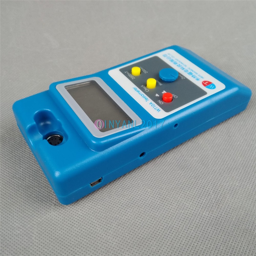 NEW WT10A LCD Tesla Meter Gaussmeter Surface Magnetic Field Tester+Ns Function