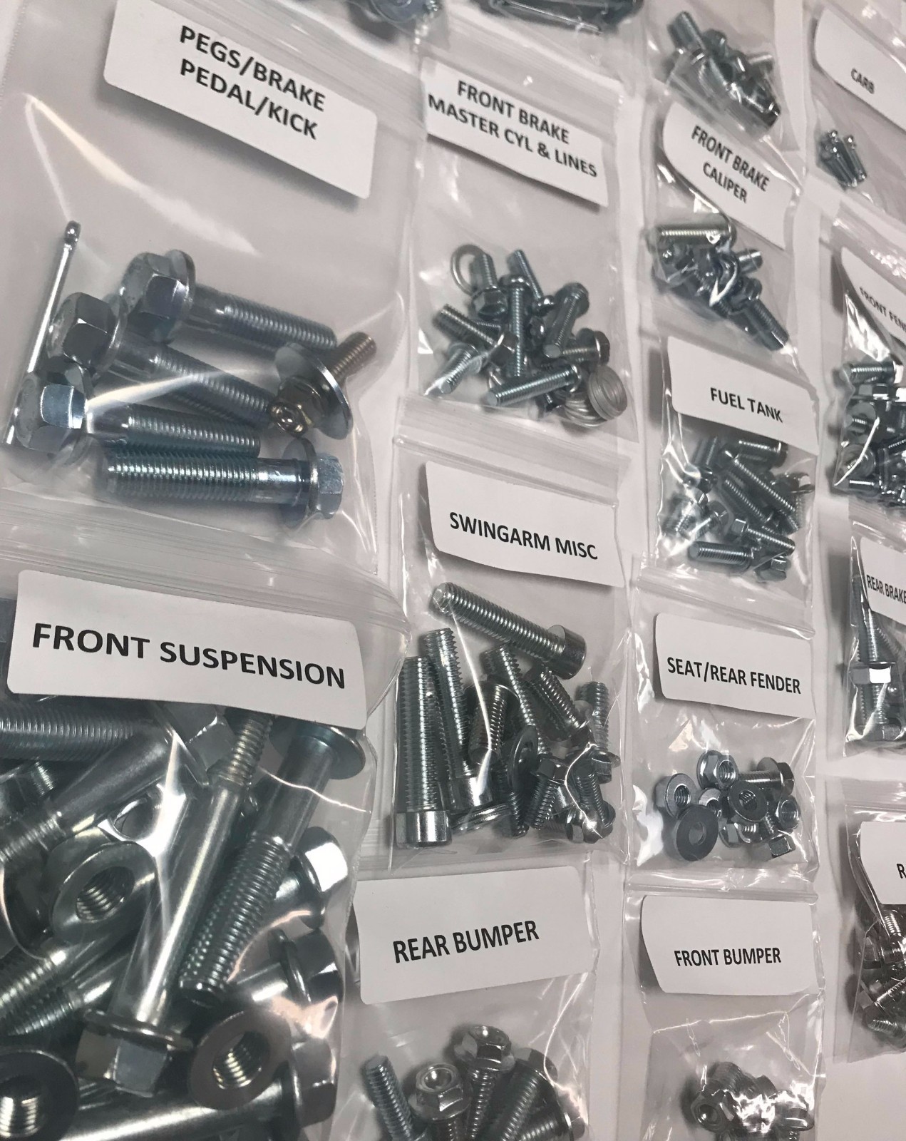 86 Fourtrax Full Restoration Bolt kit Honda TRX250R Front Suspension Motor Body