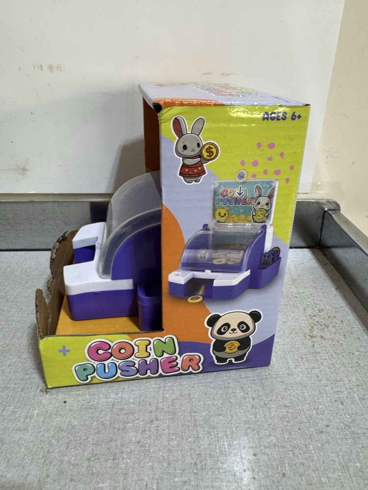 NEW, COIN PUSHER TOY