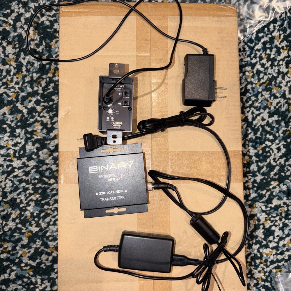 Binary B-320-1CAT-HDIR HDMI Balun Transmitter & Receiver