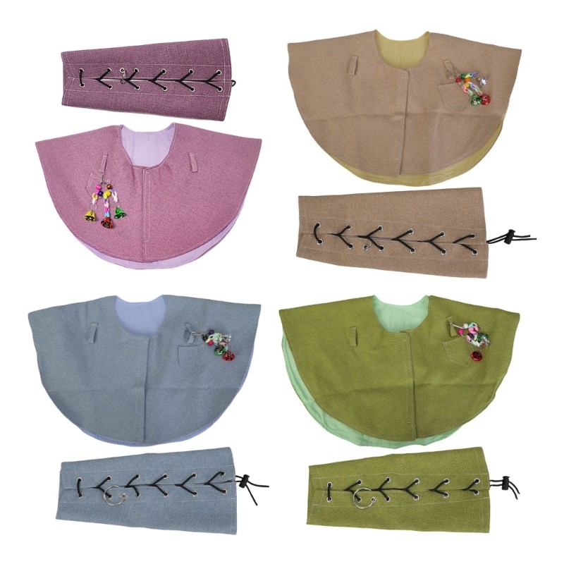 Adjustable Parrots Arm Protector And Shoulder Cape Set for Bird Training Supply