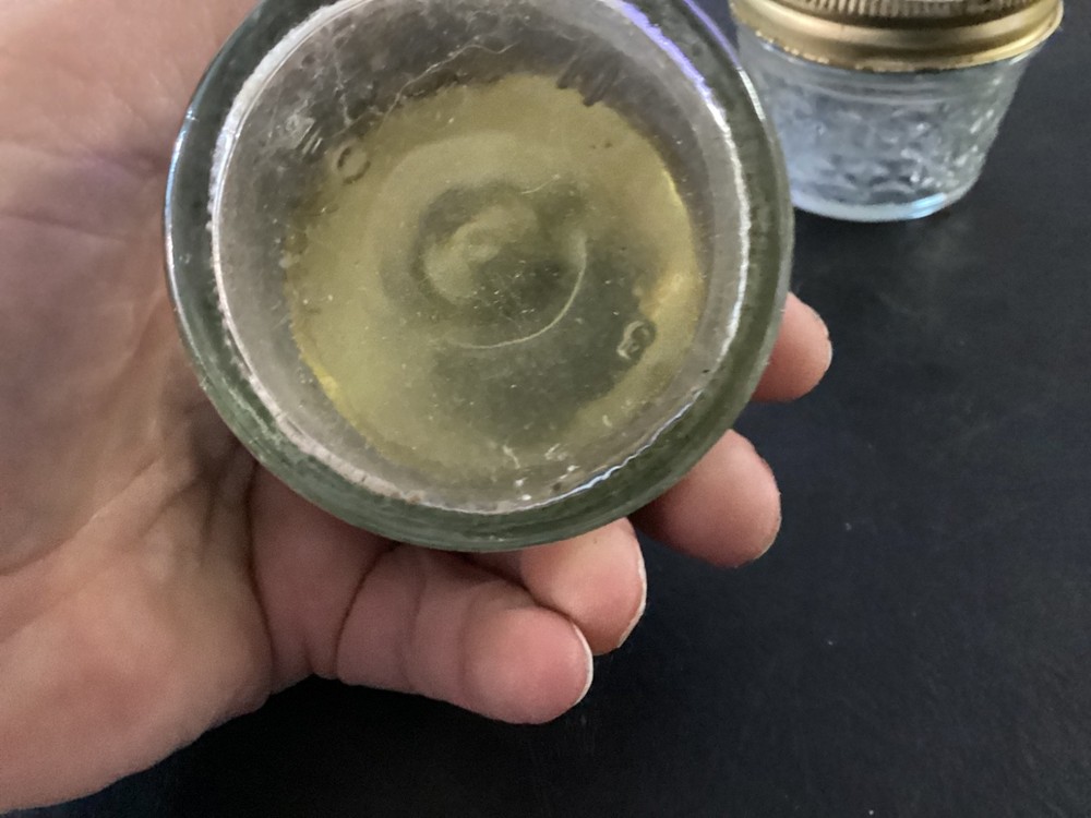 (2) Small Jelly Canning Jars