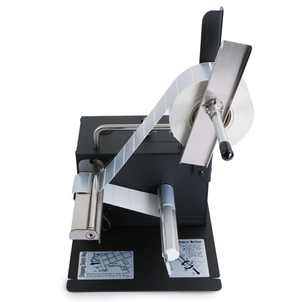 U.S. Solid Automatic Label Dispenser 4.52 in Width Translucent Labels Counter