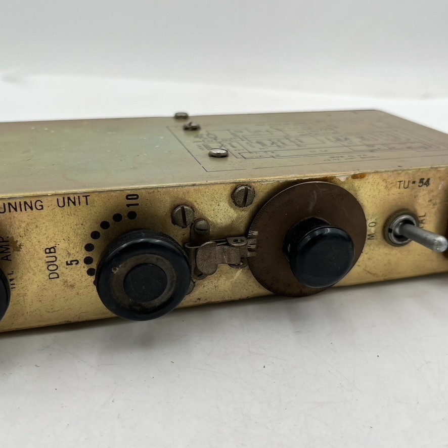 VTG Military Signal Corps Radio Transponder TUNING UNIT TU 54 BC 610