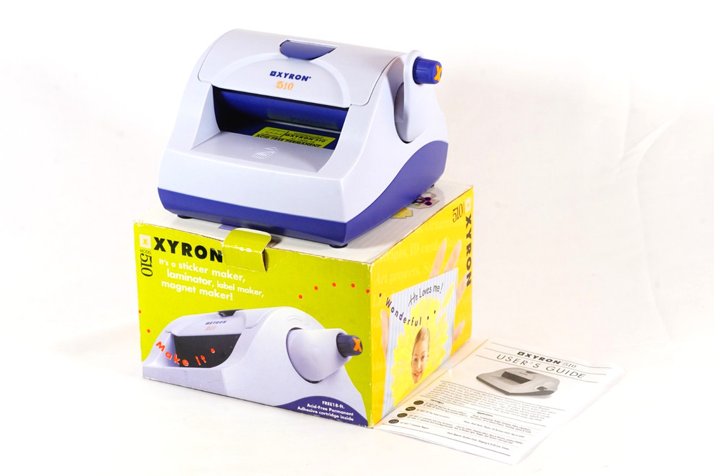 Xyron Model 510 Laminator Sticker Maker Machine
