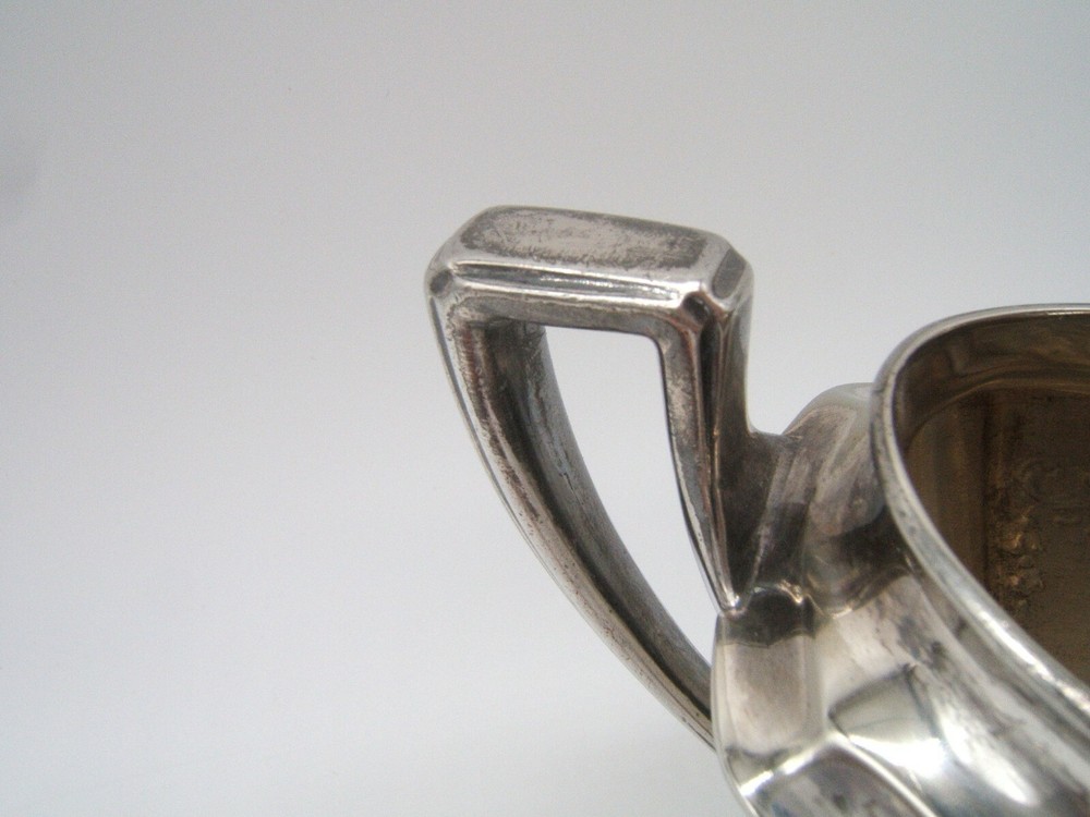 CHIPPENDALE SILVERPLATE CREAMER VGC