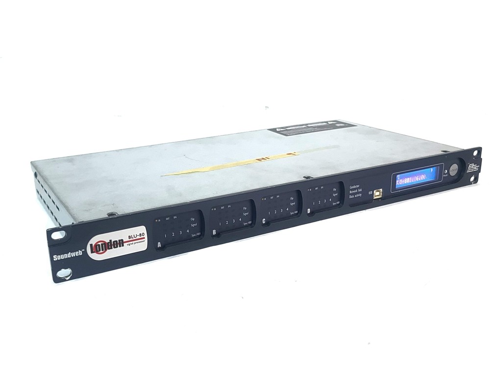 BSS Audio Soundweb BLU-80 Signal Processor (C1969-112)