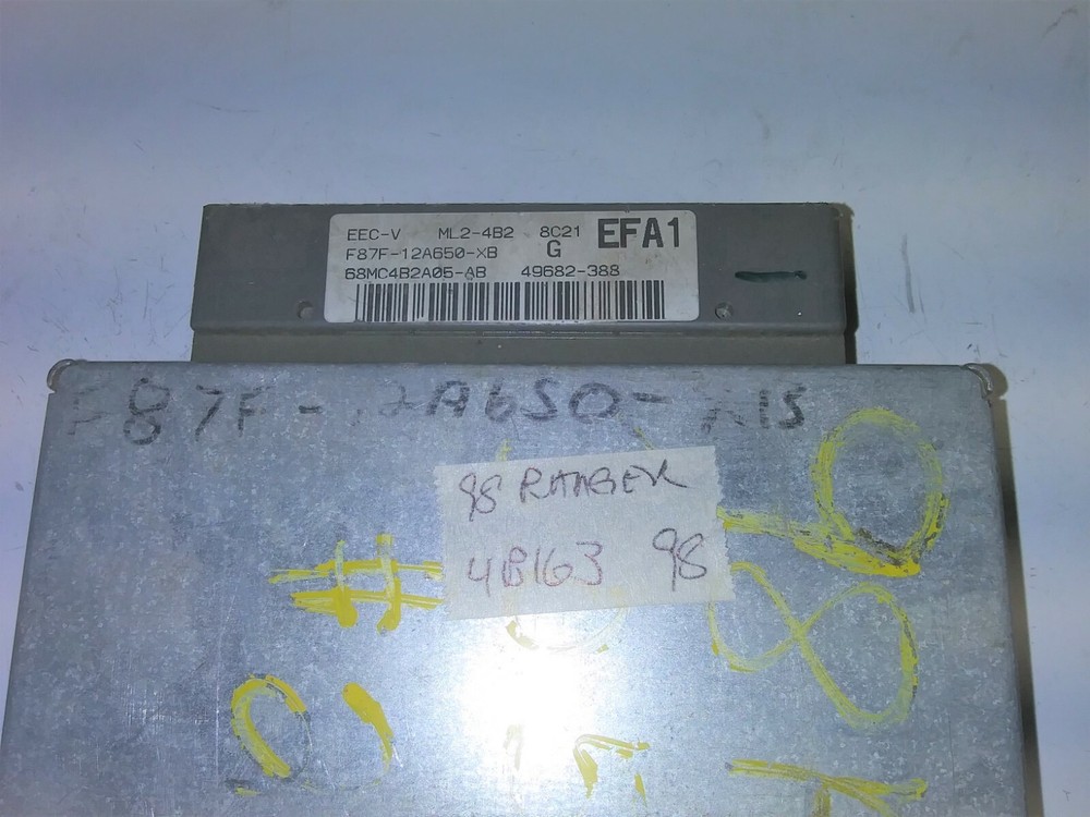 F87F-12A650-XB Ford Ranger 1998 ecm ecu computer **TESTED**