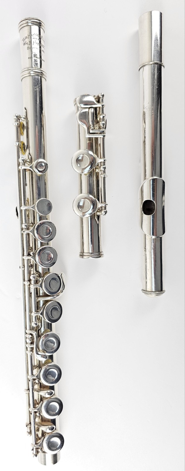 William S. Haynes Flute Boston 1949 Beautiful Tone - Nice Player