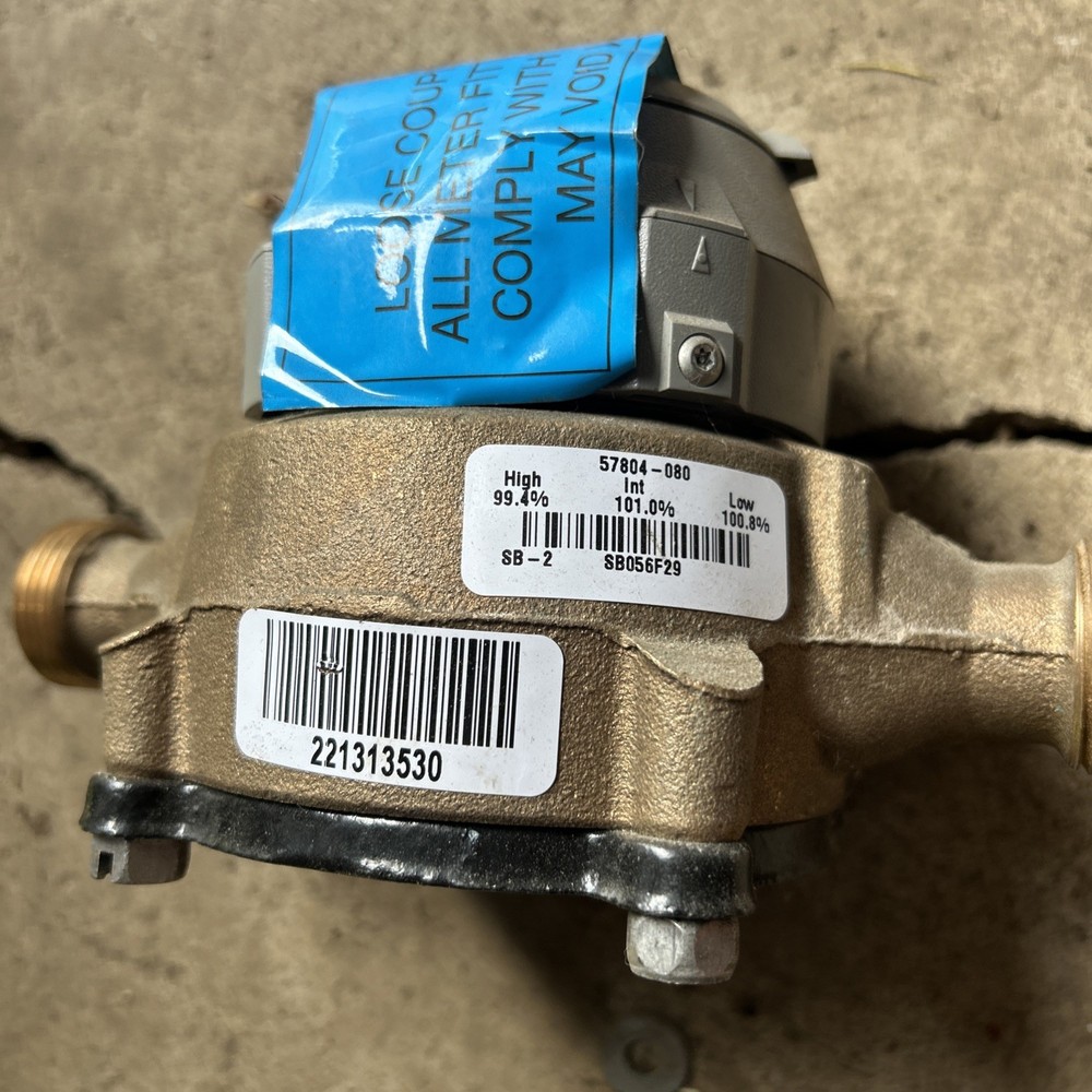 Badger Recordall Water Meter Model 57804-080