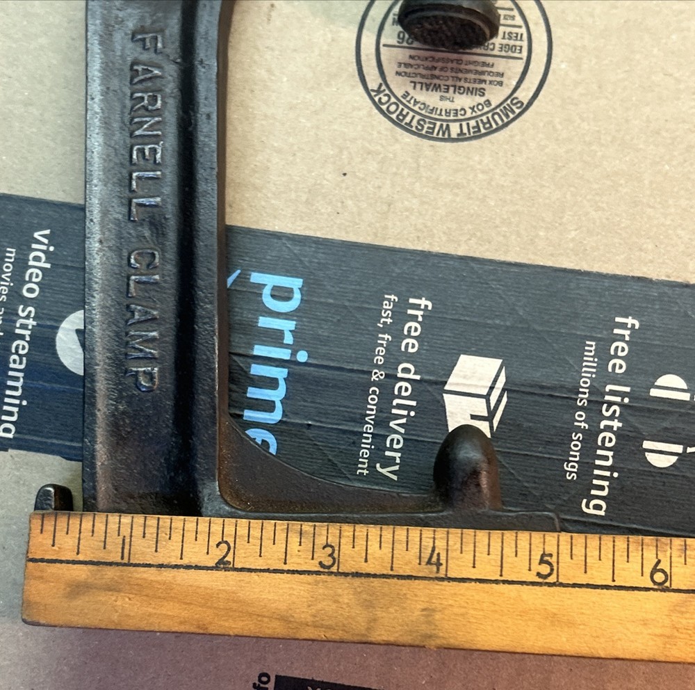 FARNELL Clamp Milling Machine Welding Table Hold Down 1923