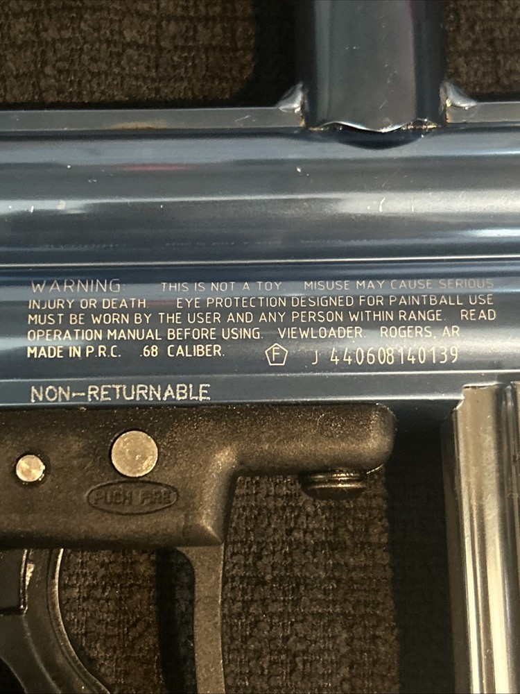 Viewloader Orion Paintball Gun With Barrel. Pre-Owned. Untested. Used.