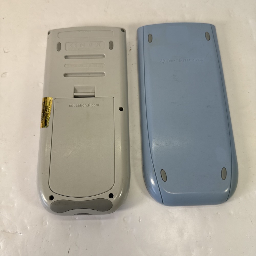 Texas Instruments TI-84 Plus Silver Edition Graphing Calculator + Cover | TESTED