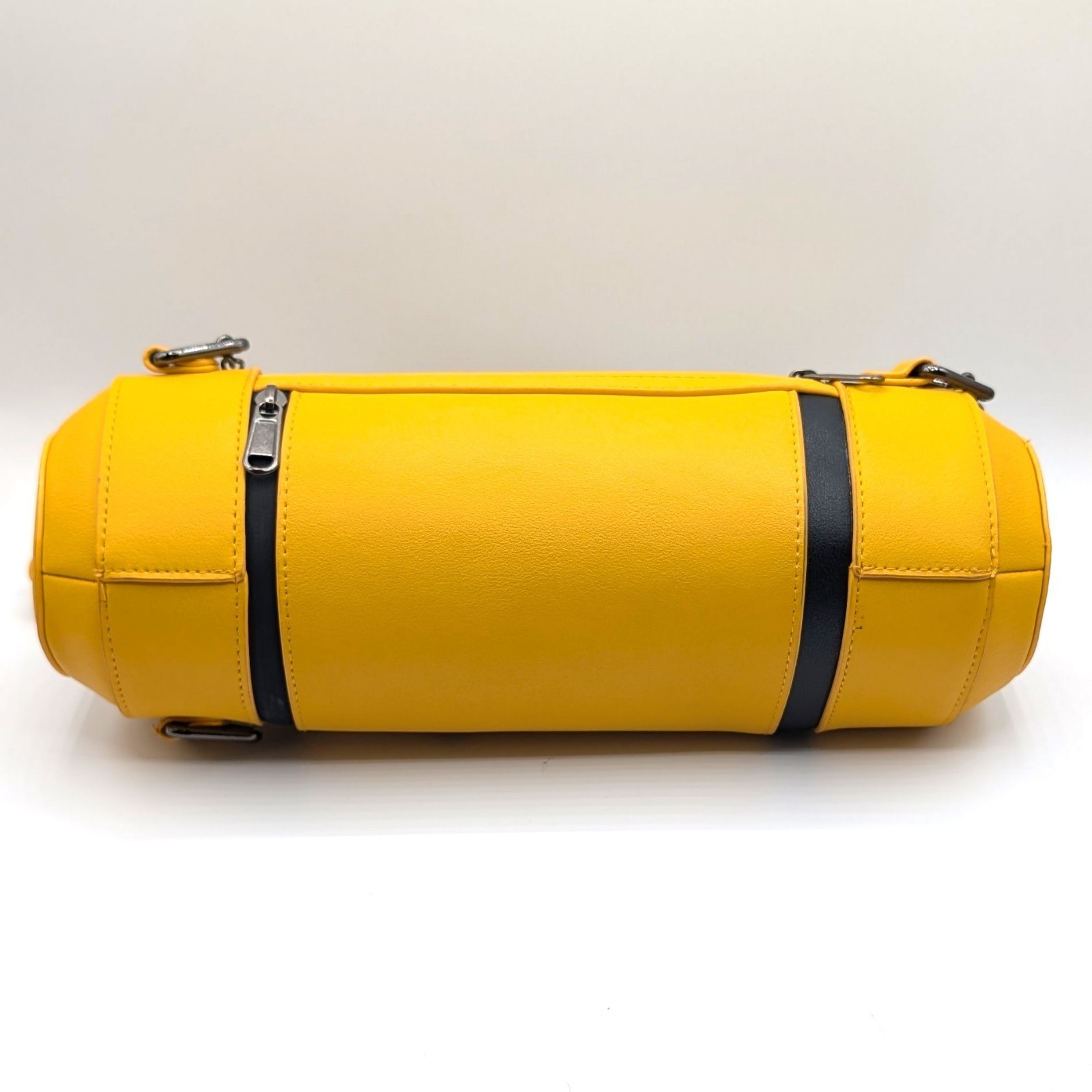 NWOT Disney Pixar Monsters Inc Yellow Scream Canister Crossbody Bag Purse Unisex