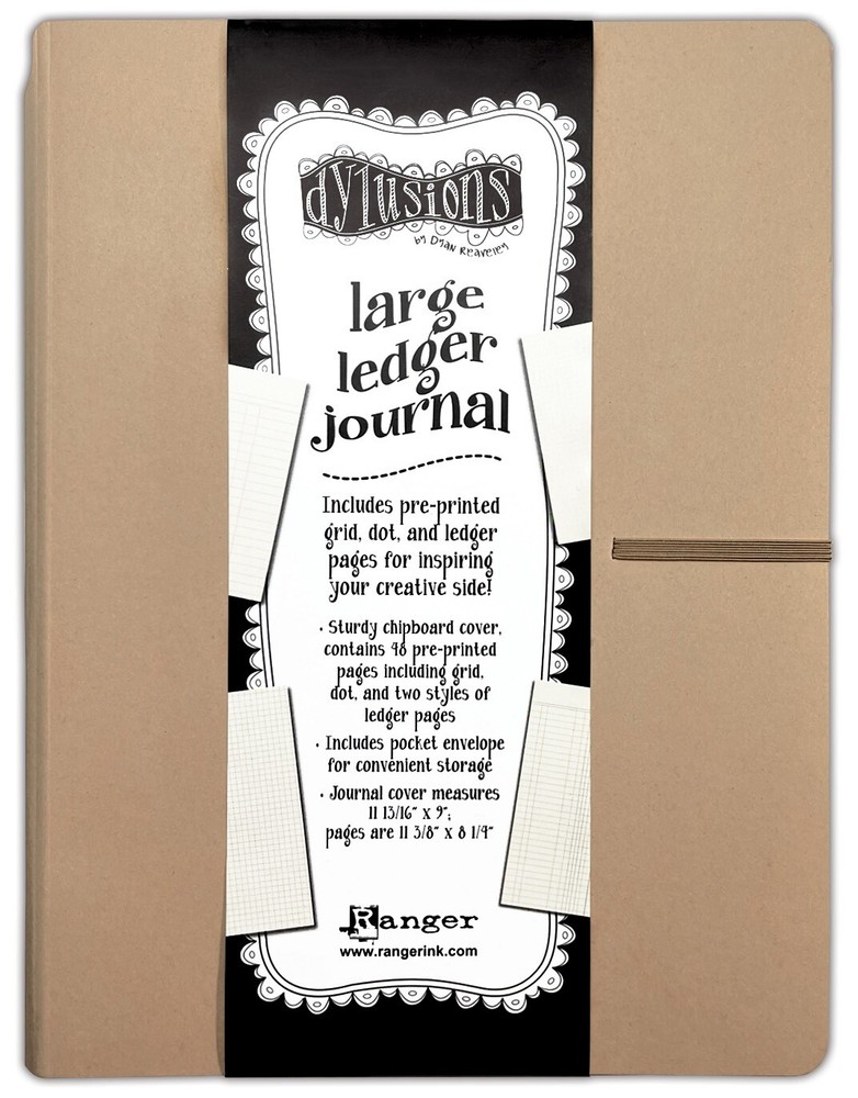Dyan Reaveley Dylusions Ledger Journal-Large
