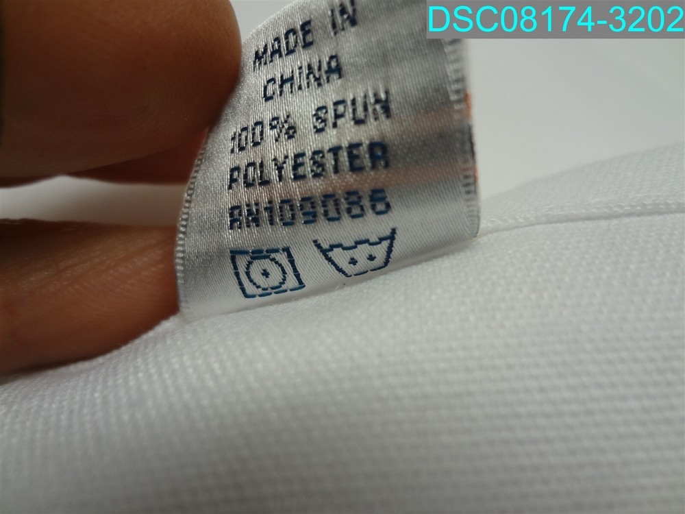 QTY=12: Basic Bib White Aprons by Pinnacle Textile 100% Polyester