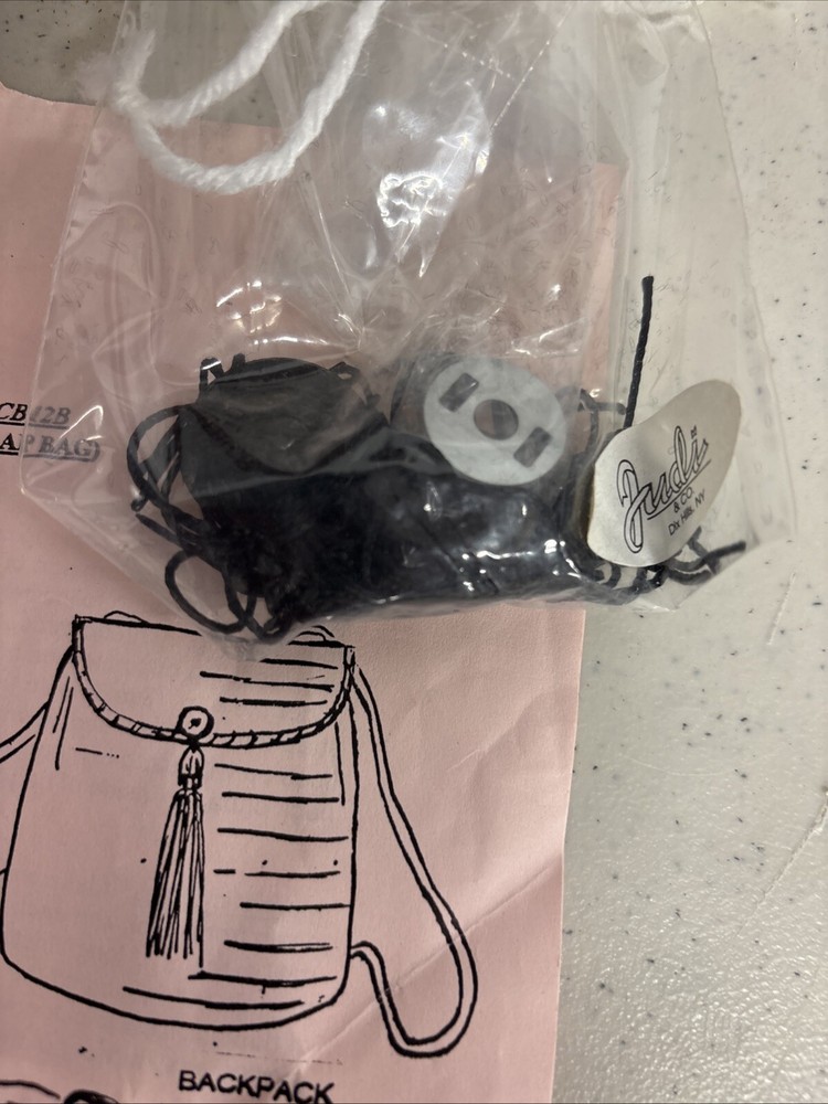 Judi & Co Anne’s Backpack Crocheted Cord Kit