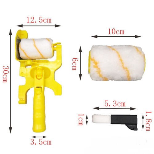 5PCS Multifunctional Clean-Cut Paint Edger Roller Brush Tool for Wall Ceiling