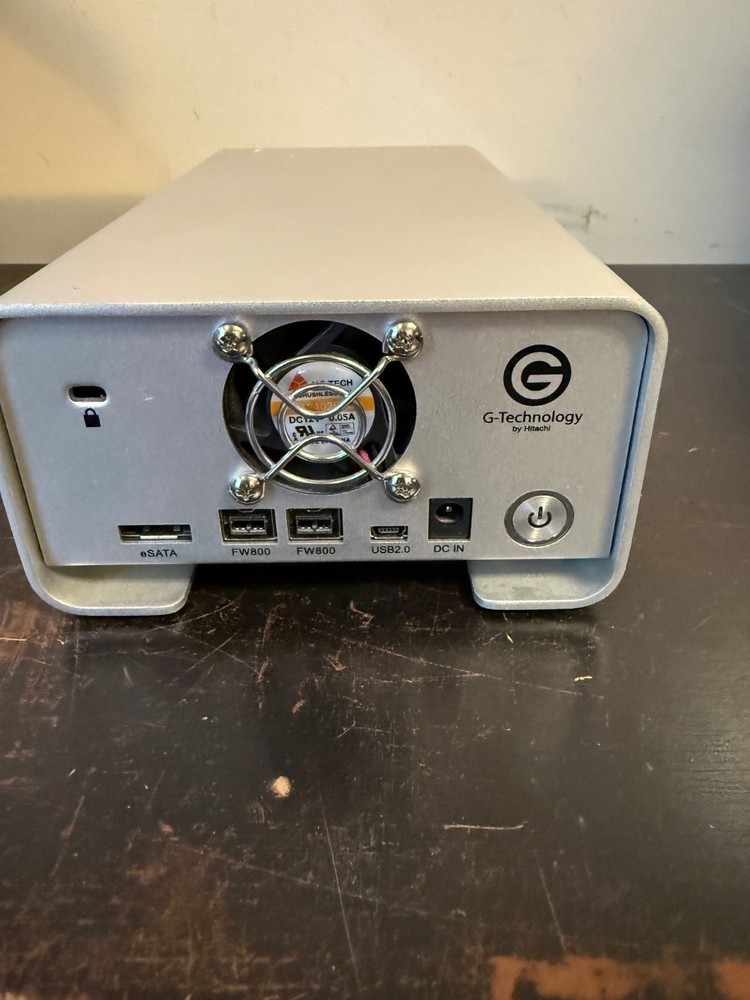 G-RAID 4TB External Hard Drive FireWire USB 2.0 eSATA No Cords