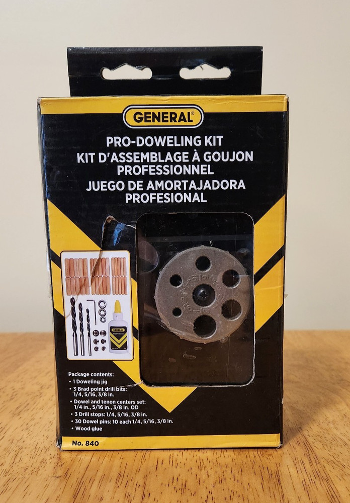 Pro Doweling Jig Kit Woodworking Tool for Dowel Alignment
