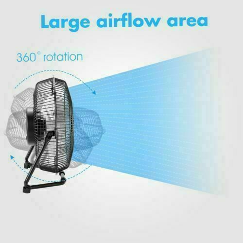 USB Universal Mini Desk Cooling Fan for Laptop/Desktop PC & MAC Compatible Black