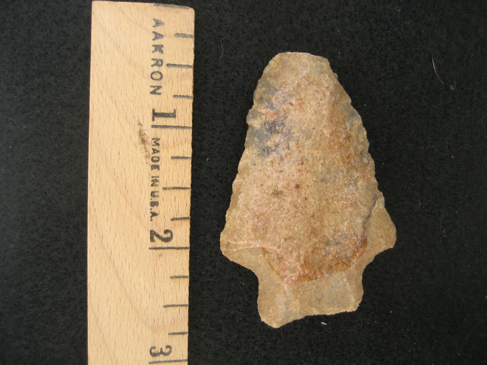 Native American Arrowhead (2 1/4") North Carolina W/COA